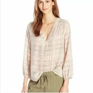 Joie Pastel Silk Blouse NWOT